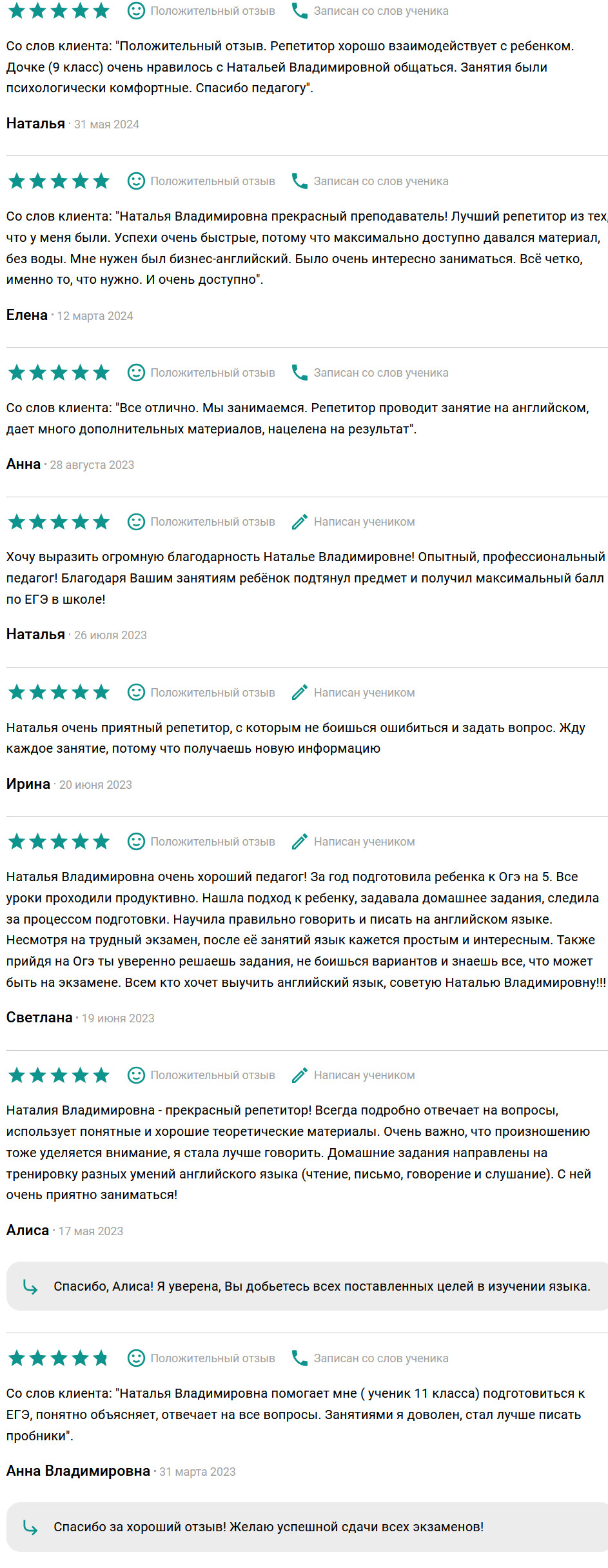 Отзывы на сайте Repetit . ru Image